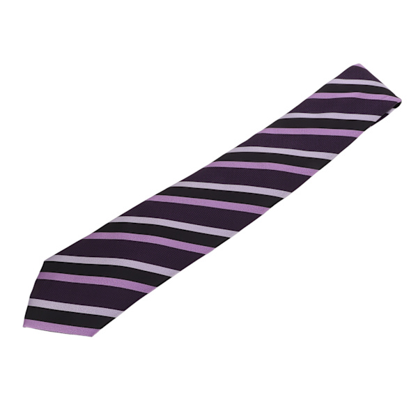 Miesten solmio, raidallinen design, polyesterisilkki, business casual -tyyli, pituus 146 cm, leveys 8 cm, solmiot häihin, kokouksiin TT-05