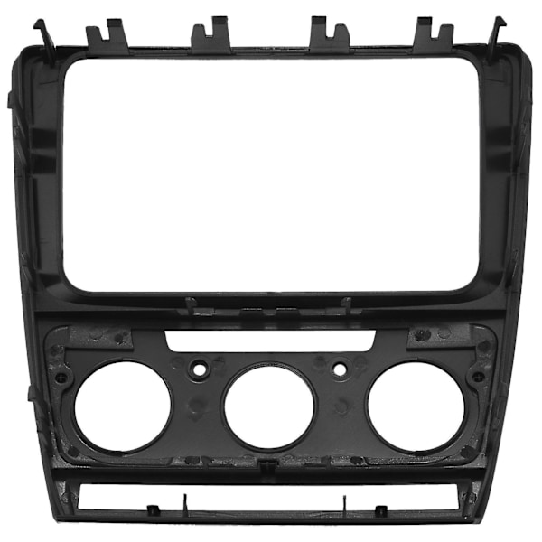 2DIN Autoradio Fascia til Skoda Octavia 2 2010-2013 Audio Stereo Panel Monteringsinstallation Dash Kit Trim Ramme Adapter-B10