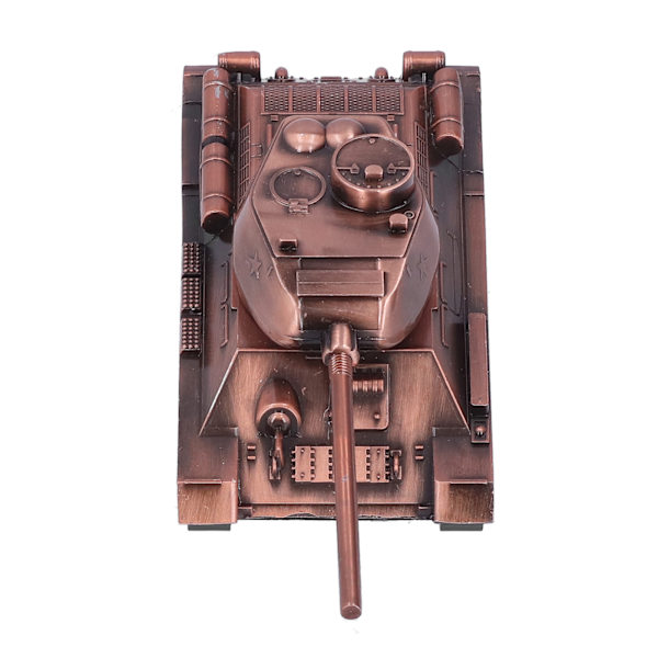 Tankmodell Dekoration Multifunktionell Retro Design Slitstark Militärtank Ornament för Gåvor Souvenirer Samlingar