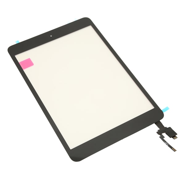 Tablet Digitizer Touch Screen Härdat glas Tablet Digitizer Touch Screen Ersättning med hemknapp för Mini 3 Black