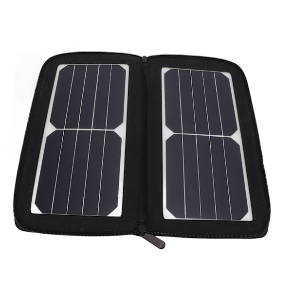 Bärbar solpanel 16W 5V Hög omvandlingseffektivitet Bra flexibilitet Utomhus solcellspanel för mobiltelefonljus