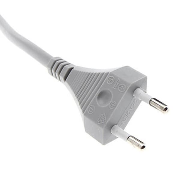 AC-adapter strømforsyning veggladerkabel for Wii U-konsoll