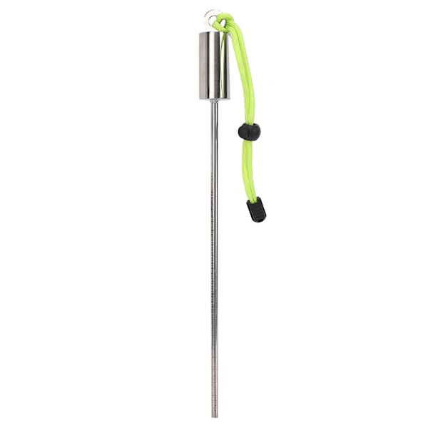 KEEPdiving 30 cm dykker hummerstang peker undervanns shaker støymaker med skala håndstropp i rustfritt stål
