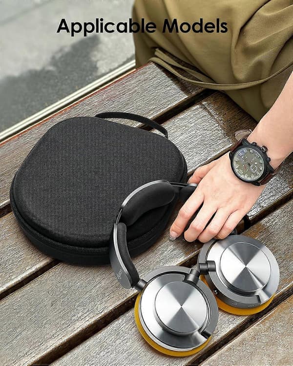 Headphone Case, Hard Portable Protective Case/Storage Bag for Travel
