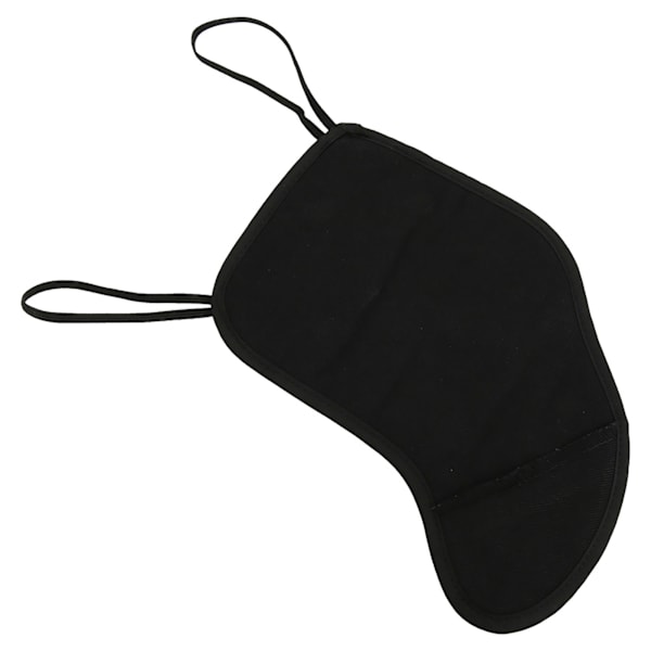 4/4-3/4 Violin Hage Støtte Sort Flanellet Pad Beskytter Musikinstrument Tilbehør
