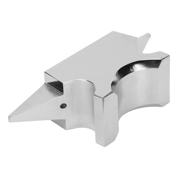 Dobbeltendet Horn Ambolt Rustfrit Stål Metal Smedningsplatform til DIY Smykkefremstilling
