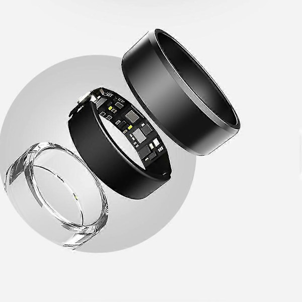 4 Pak Solar Dæk Lys Led Solar Trin Lys Vandtætte Hegn Lys Udendørs Trapper Trin Hegn -JRDG 8(18.2mm) Sort