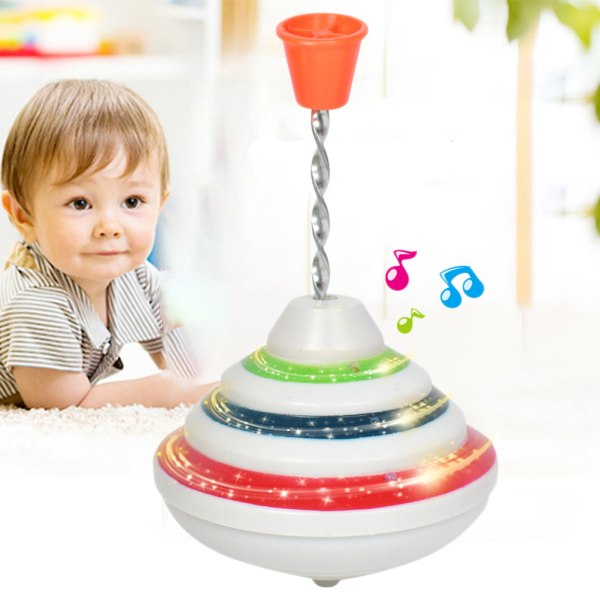 LED Music Spinning Top Toy - Perfekt gave til barn