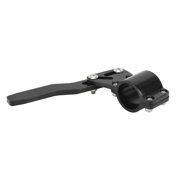 Blinklysstangs Position Op Kit Aluminium Legering Rat Blinkstangsforlænger Universal Bilmodifikation Sort
