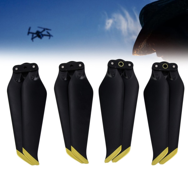 2 par Quick Release Propeller Reservedeler Passer for DJI MAVIC 2 PRO / ZOOM (gullkanter)
