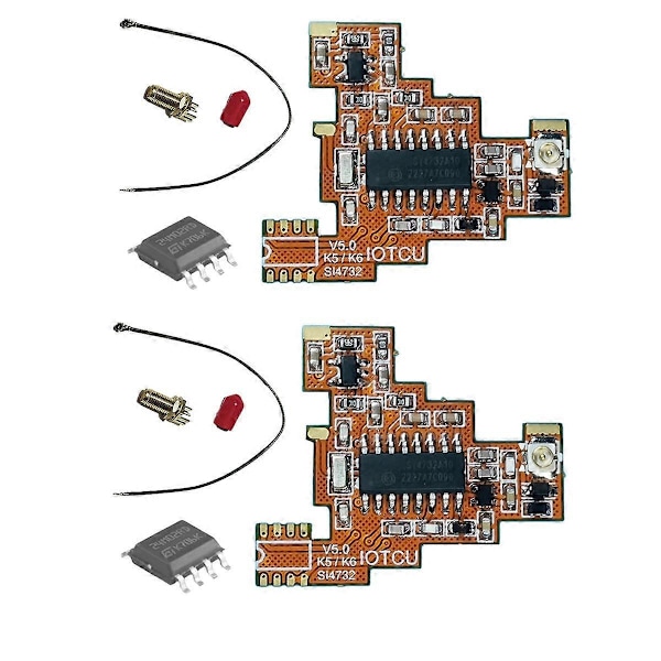 2 STK SI4732 V5.0 FPC-modul + 2M chip til UV K5 K6 HF
