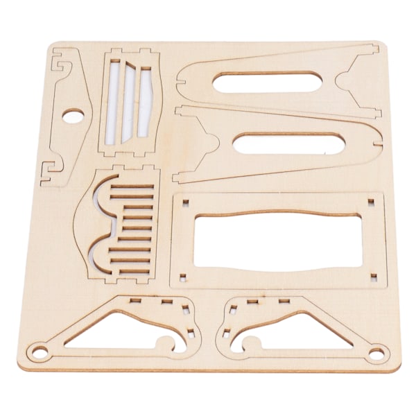 Puinen palapeli keinu lelu hauska opettavainen 3D DIY puinen askartelusetti pojille tytöille aikuisille lapsille