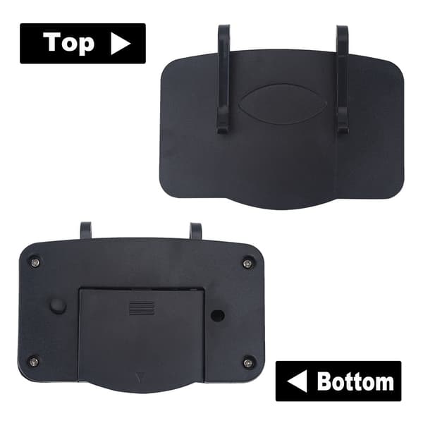 1 stk 11 LED Caps Clip Hodelykt Hatt Hodelykt For Utendørs Fiske Camping
