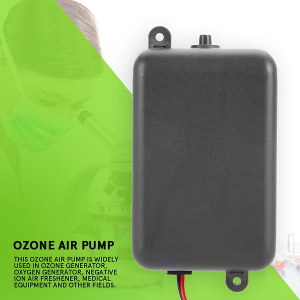 8L/Min 12VDC Spesiell Ozon Luftpumpe for Ozon Generator Tilbehør