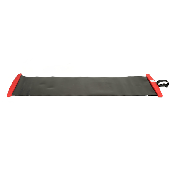 Slide Board Skridsikker Glidemåtte og Skoovertræk Balance Øvelse Træning Fitness Udstyr til Ski Skøjteløb Sort