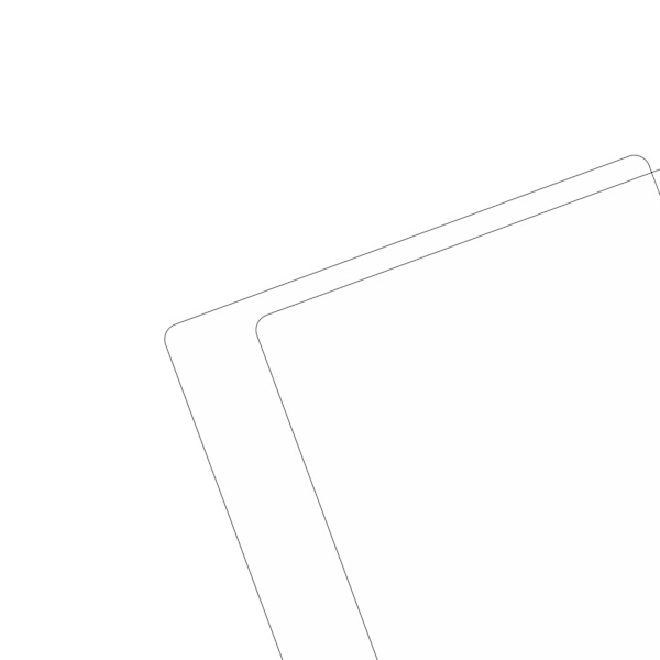 2 kpl tablet-näytönsuojaa 2.5D kaareva reuna saumaton istuvuus herkkä 10.2 tuuman karkaistu lasikalvo IOS Pad 7 8 9