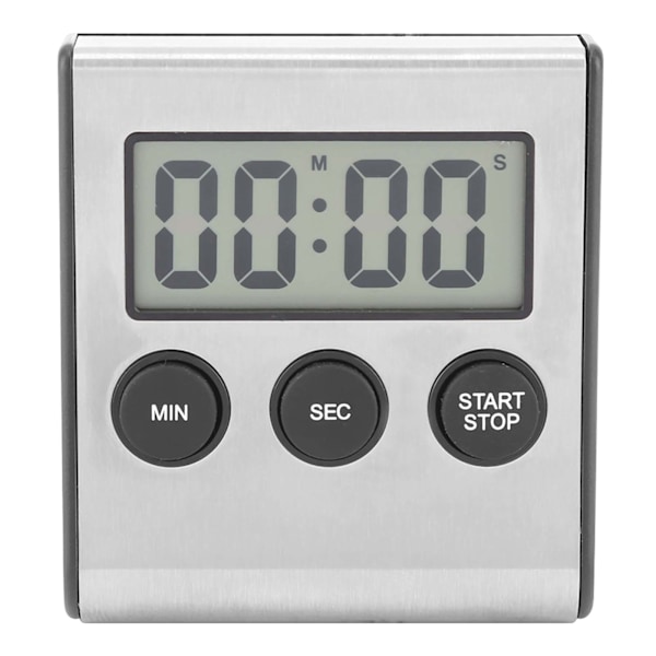 Digital Kök Timer Skrivbord Väggmonterad Timer Alarmklocka Med Höglarm Stor Siffra