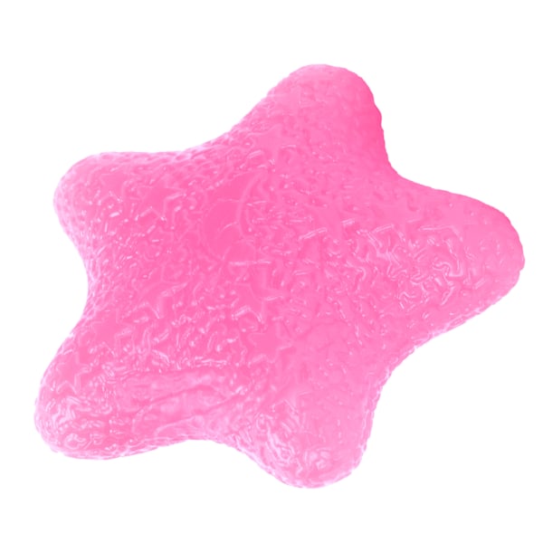 Elastiskt Handgrepp Bolla Stjärnform Fingermassage Handledsträning Stress relief Squeeze BallPink