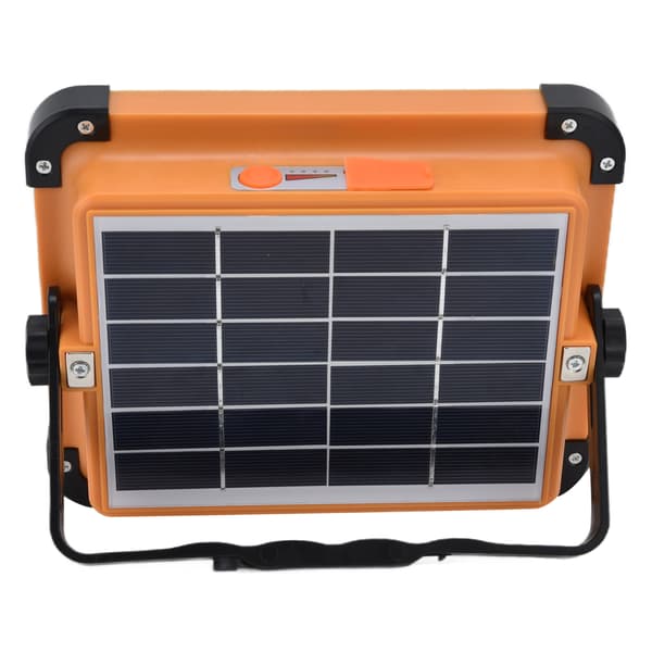 Solar arbeidslys LED oppladbart 4 moduser 1000W vanntett bærbart utendørs arbeidslys for camping