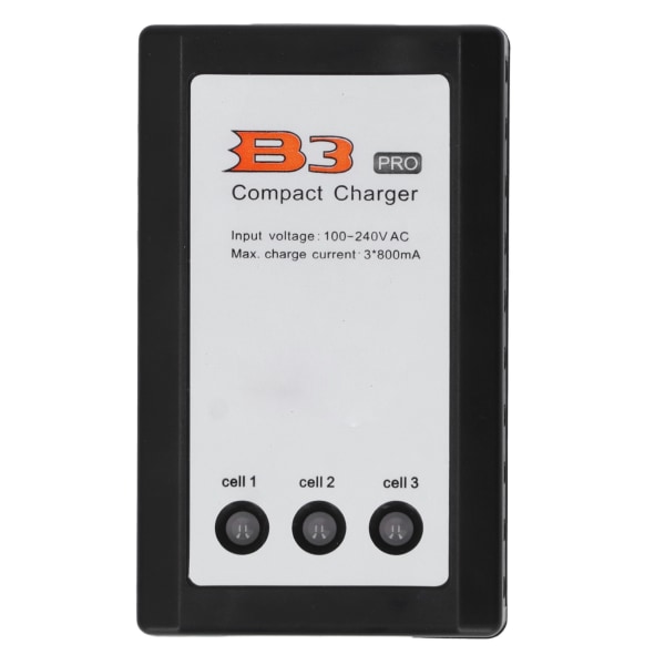 Lithiumbatteri-oplader Hurtig balance Overopladningsbeskyttelse Kompakt B3 AC 110~240V EU-stik