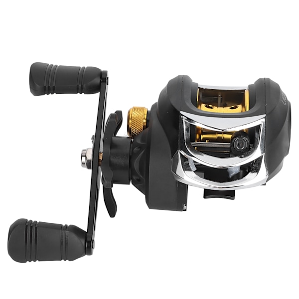 Baitcasting-kela 8 kg:n maksimijarruvoimalla, 17+1 kuulalaakerilla, välityssuhde 7,2:1, nopea kalastus kela (oikeakätinen)
