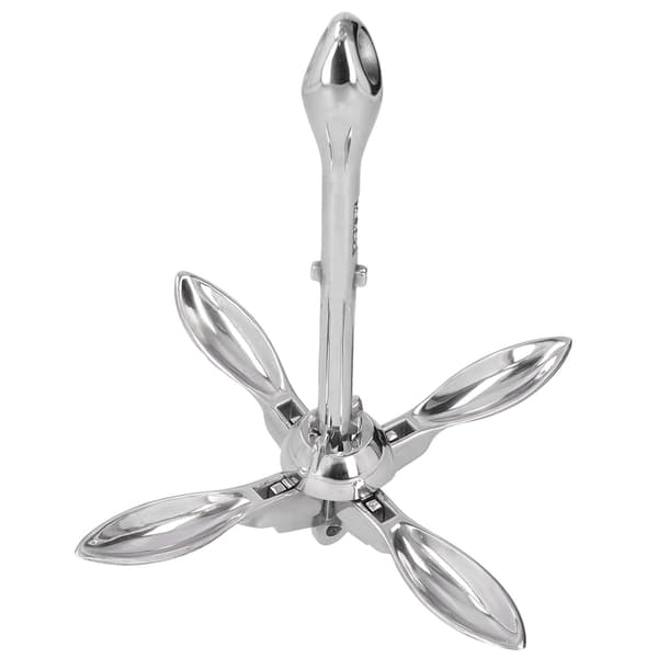 3,3 lbs foldbart gribanker 316 rustfrit stål hardware til marinebåd yacht jolle