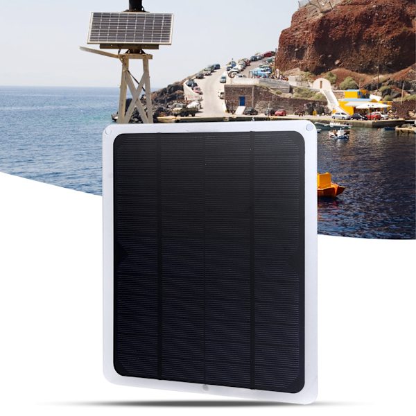 10W monokristallin kisel solpanel batteripanel solcellspaneler för USB liten fläkt