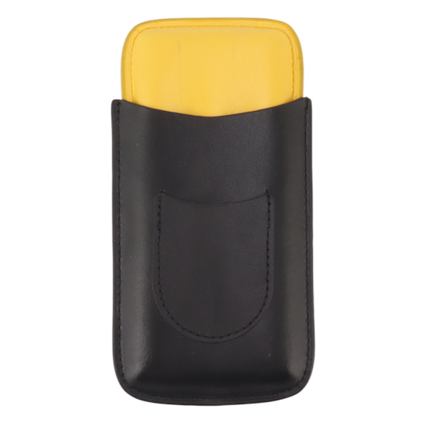 Cigarer Læder Cigar Etui Bærbar Cigar Holder Letvægts 3 Holder Cigar Etui til Rejser Hjem