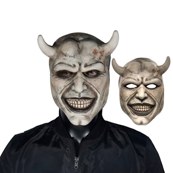 Kauhuelokuvahahmon cosplay-naamio Lateksi Naamio Halloween-asu Puku Rekvisiitat Juhlat Koristeet