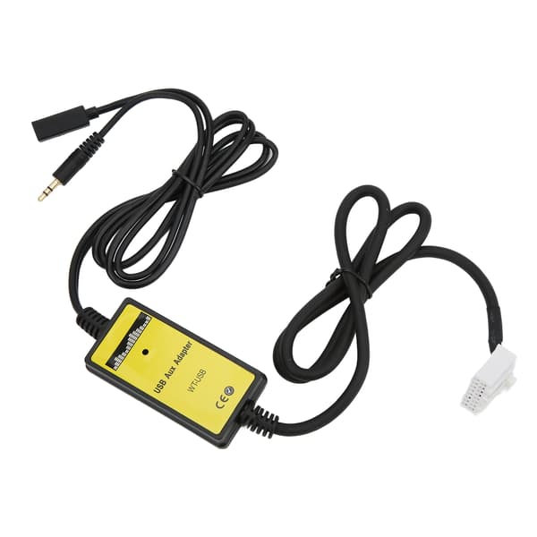 Billjud Aux-adapter USB Digital musik CD-växlare ersättning för Mazda CX7 2007-2008