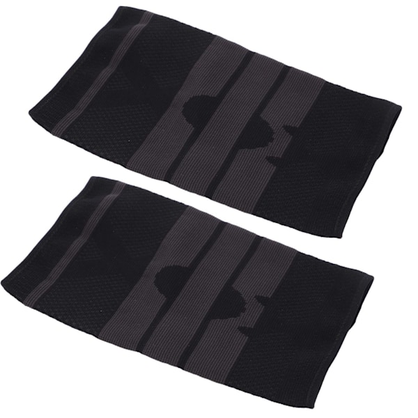 2-pack knäskydd i sport, stickade, varma knäskydd, skyddsutrustning för basket, vandring, löpning, klättring