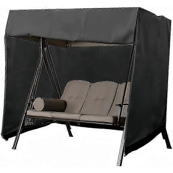Pation keinun suojus, vedenpitävä 210D Oxford-kangas, musta, 140*66*91cm