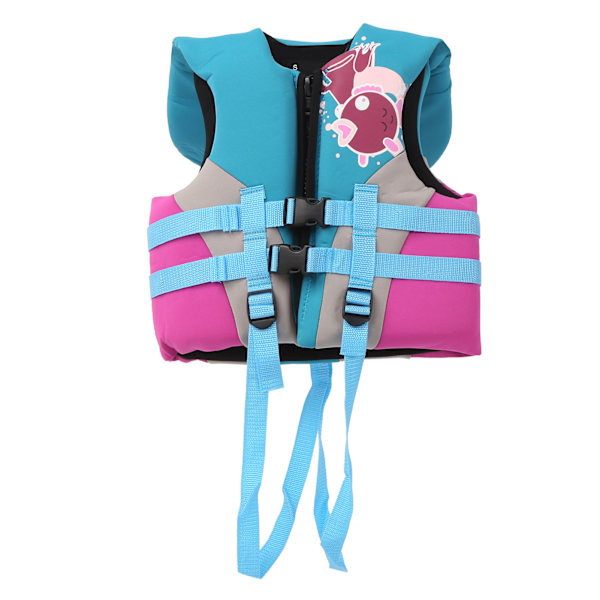 Children Swimming Life Jacket Buoyancy Adjustable Safety Vest Flotation Swimming AidXL