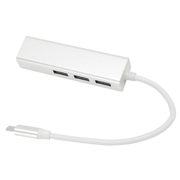 USB C Adapter Profesjonell Høyhastighets Dataoverføring Kompakt RJ45 Dokkingstasjon for USB C-enheter