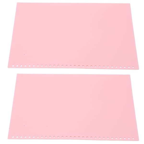 20 st arkivskydd pappersbindningsomslag matt A4 30 hål PP-plast för presentation rosa