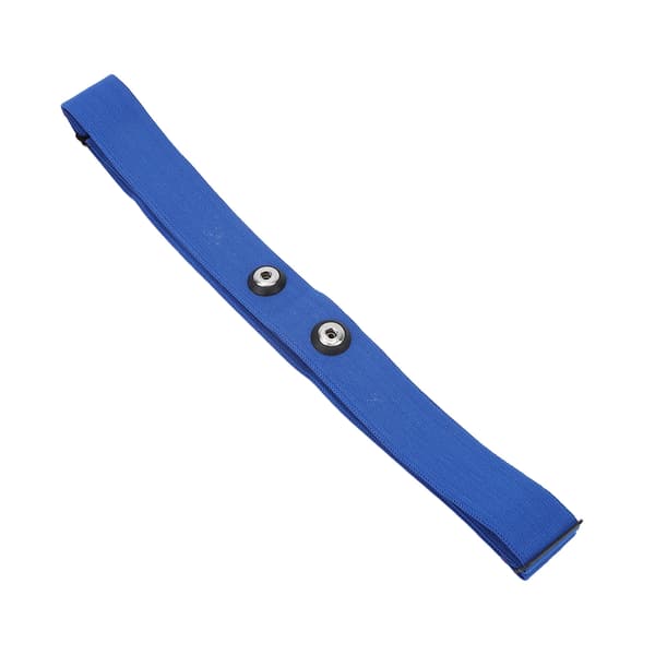 Pulsmåler Myk Stropp Elastisk Pulsovervåkingsmaskinbånd for 5.3K Bluetooth-sender Blå