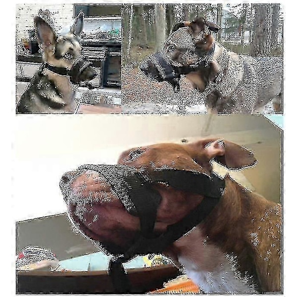 Skånsom Mundkurv til Hunde - Forebygger Bid og Uønsket Tyggeri L
