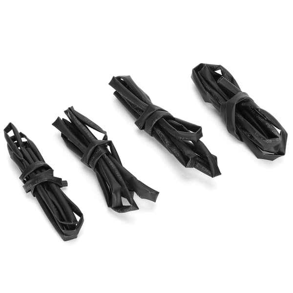 Krympslangssats 4 sorters polyolefin 3mm 4mm 5mm 6mm kombination 1 meter längd