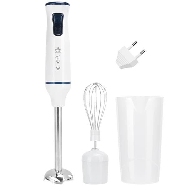 Multifunktionel 3-i-1 elektrisk stavblender, æggepisker, foodprocessor, EU-stik 220V
