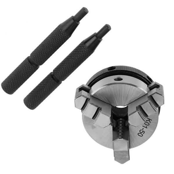 K01-50 50mm Vieraskäyttöinen Manuaalinen Istuin Mini Puutyöstö Käsi-Istuin 3 Leualla & Kiinnityskierteellä