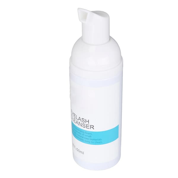 Øjenvippesæbe til hjemmebrug og salon, bærbar makeup mascara oliefjerner øjenvippeshampoo til kvinder 50ml