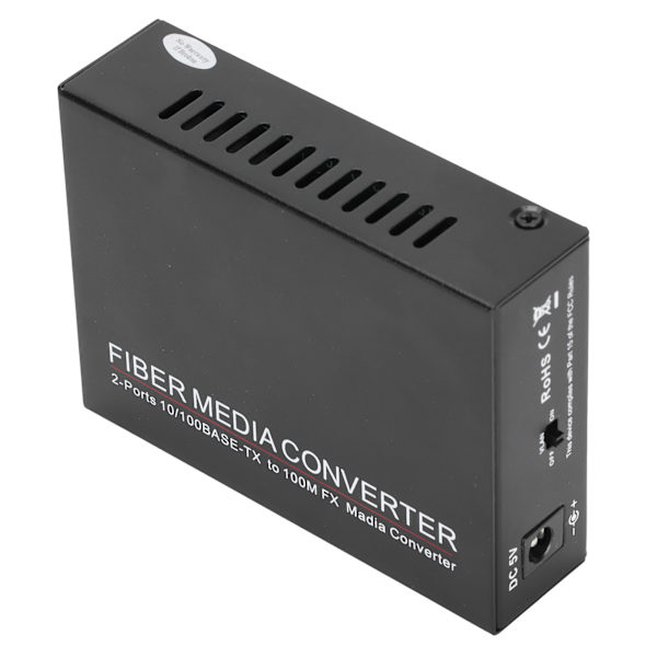 2 portin Ethernet-kuitukytkin TBCMC3412ES20A Plug Play -vakaa ja tukeva tietokoneverkkokytkin 100-240 V (EU-pistoke)