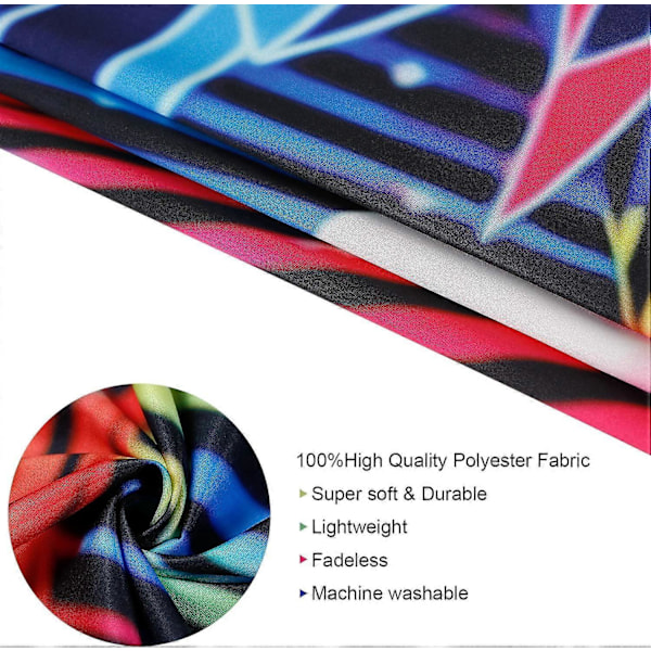 Väggbonad Apisserie Berg Växt Tornado Våg Tapestry Retro Abstrakt Rymd Landskap Psykedelisk Galax Väggbonad för Vardagsrum Ch