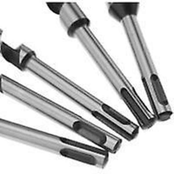 SDS Plus skaft set - 5 delar (230 mm) - 6/10/14/18/20 mm