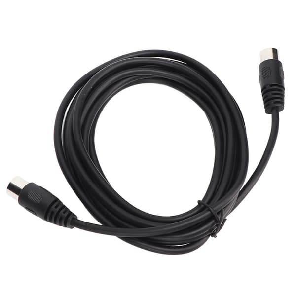 6-bens DIN-kabel han til han Plug and Play lydsignalforbindelse DIN-forlængerledning til digital enhed 3 meter / 9,8 fod