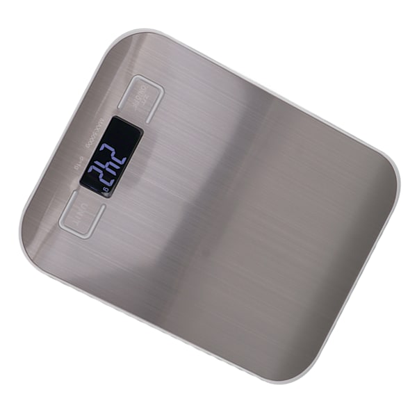 Köksskala 0,035oz till 11,0lb LCD-display Rostfritt stål Batteridriven Kaffeskala för Familj Café Matlagning