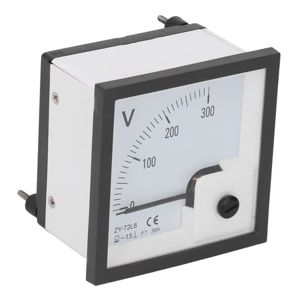 Analog Voltmeter 0‑300V Pekervoltmeter Panel Nålespenningsmåler for utstyr