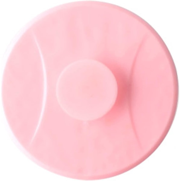 Silikonavloppspropp för kök, badrum, tvättstuga - Förhindrar läckage - Rosa (2-pack)