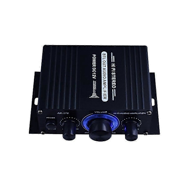 Effektförstärkare FM-radio Miniförstärkare 400W Hifi Mini Hifi Ljud Effektförstärkare Ljudförstärkare A