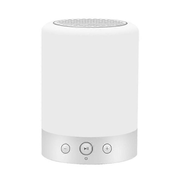 Liten Nattlampe Mini Smart Bluetooth Høyttaler, Fargerik Led Kreativ Bærbar Trådløs Blå